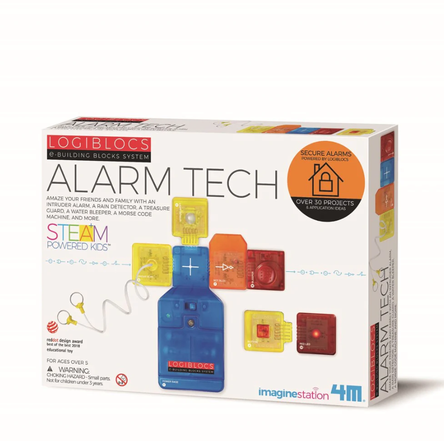 Joc electronic - Logiblocs - Set Alarm Tech | 4M - 2 | YEO