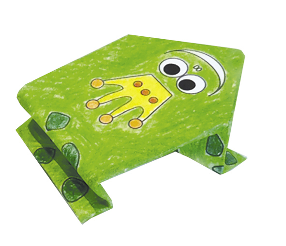 Set origami - Coloring Origami - Frogs | Fridolin