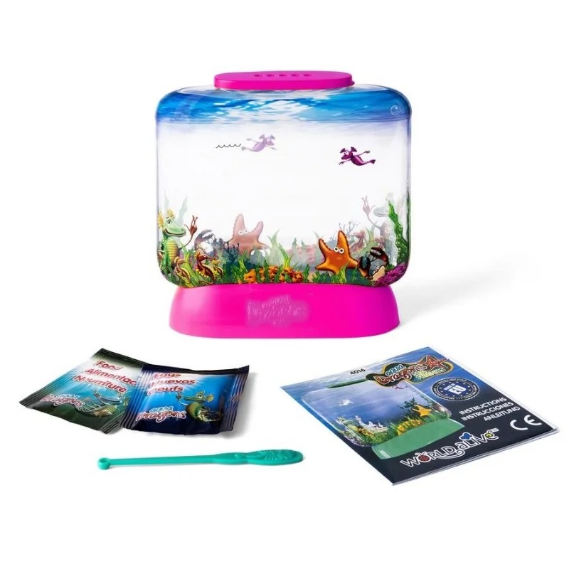 Set educativ - Aqua Dragons - Sea Friends - mai multe culori | World Alive - 3 | YEO