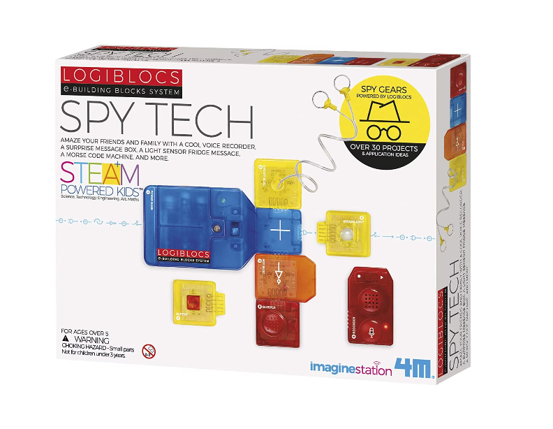 Joc electronic - Logiblocs -  Set Spy Tech | 4M - 1 | YEO