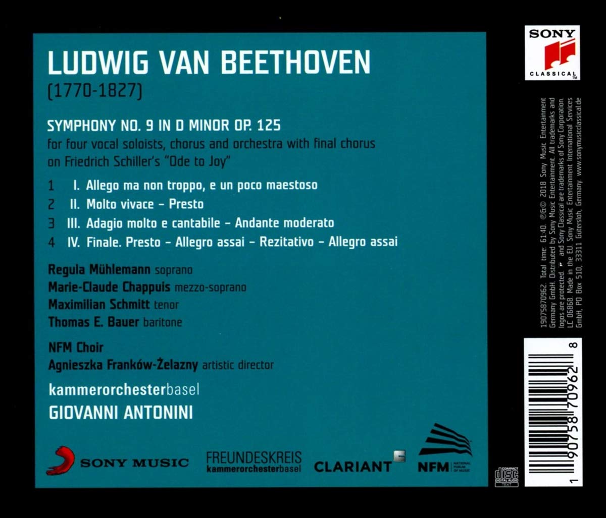 Beethoven: Symphony No. 9 | Basel Kammerorchester