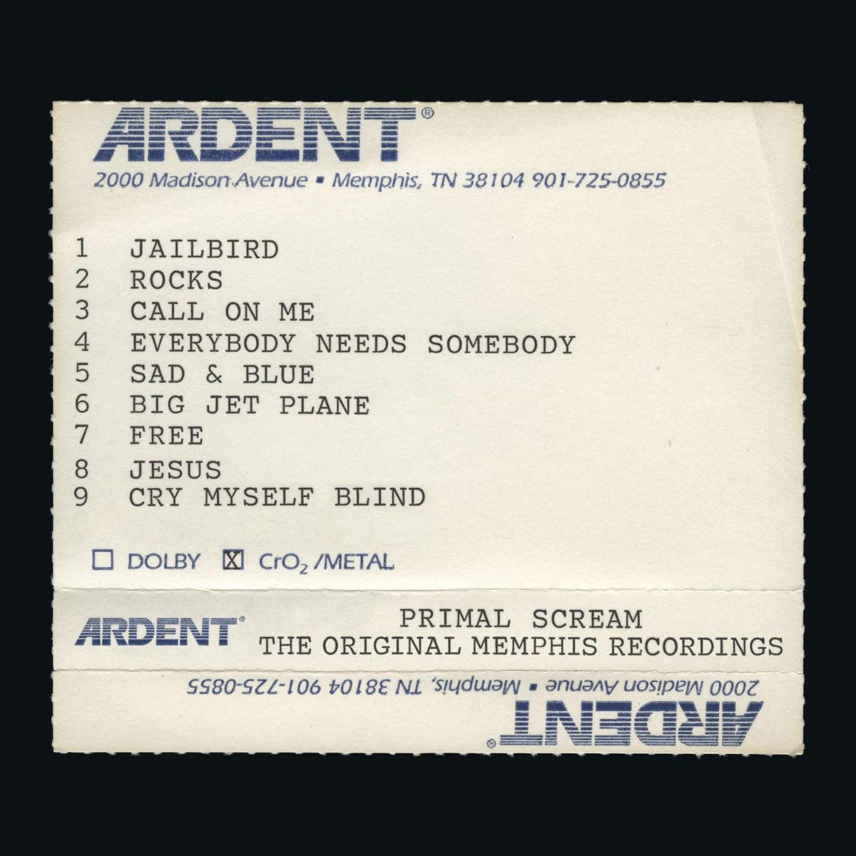 Give Out But Don't Give Up: The Original Memphis Recordings - Vinyl | Primal Scream image6