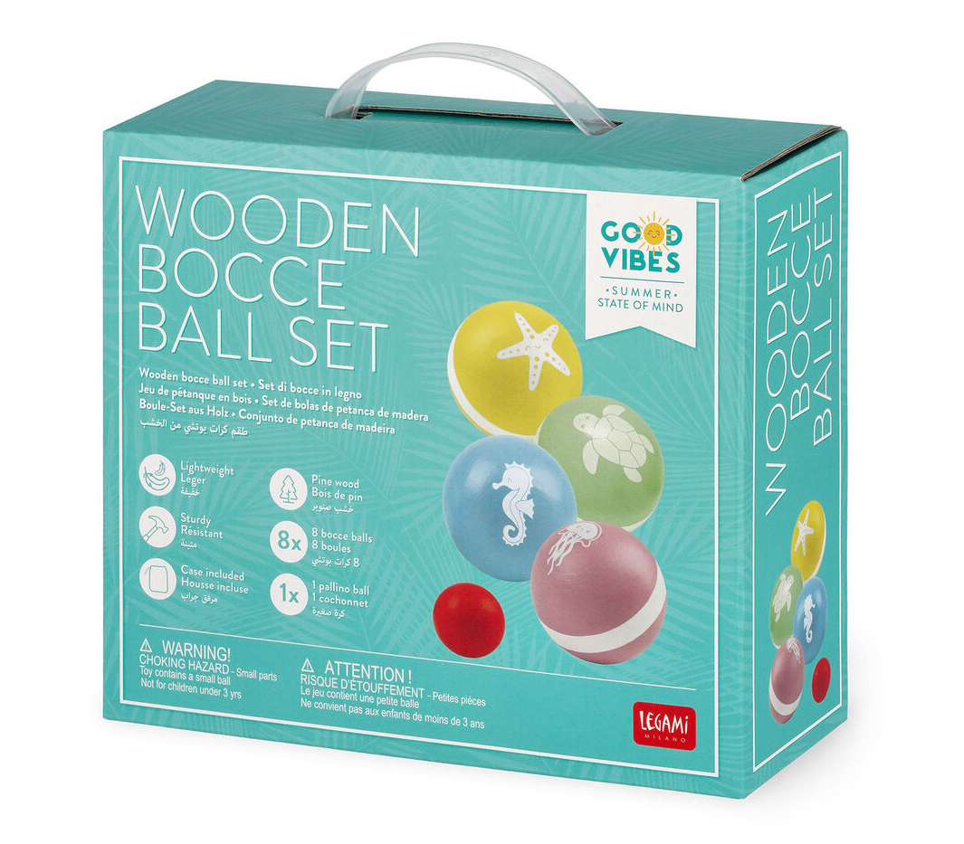  Joc - Wooden Bocce Ball Set | Legami 