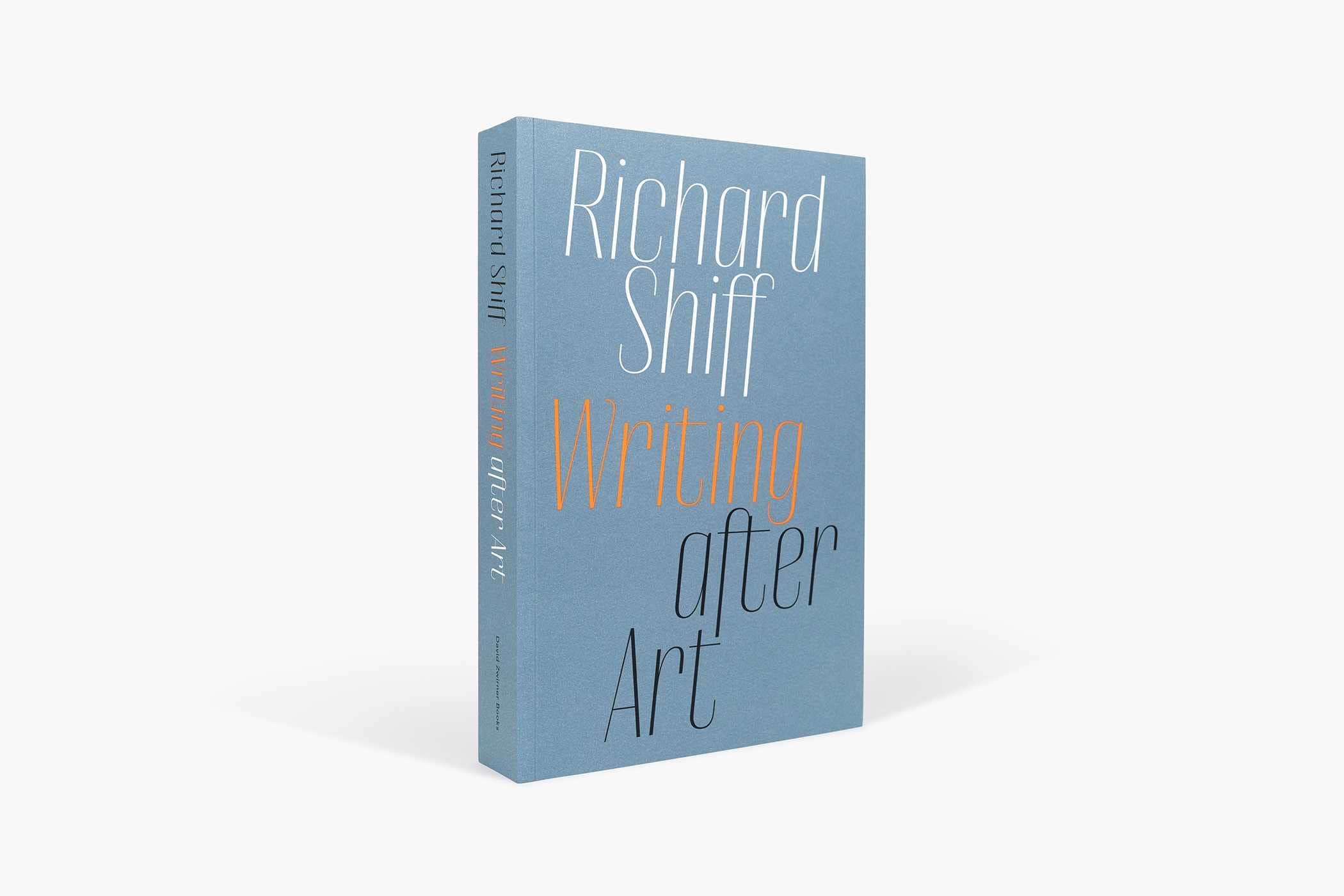 Writing after Art | Richard Shiff - 1 | YEO