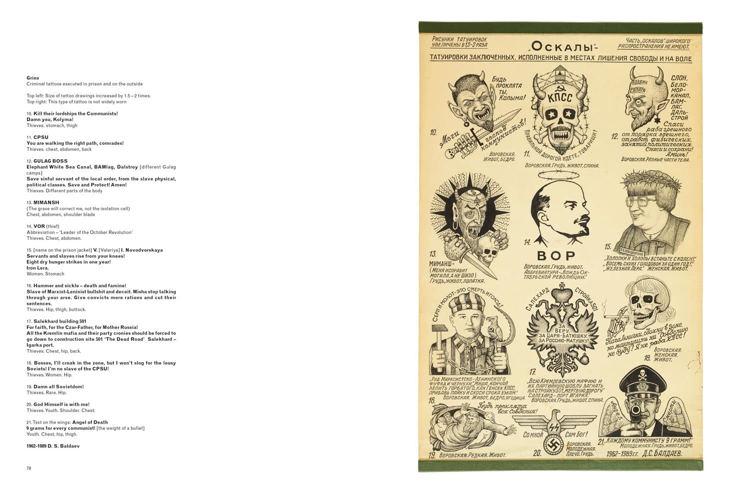 Russian Criminal Tattoo Archive | Damon Murray, Stephen Sorrell - 4 | YEO