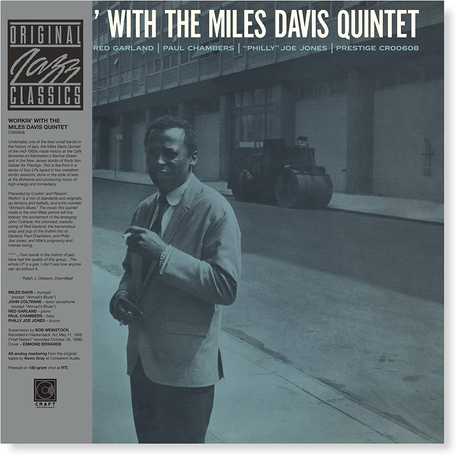 Workin’ With The Miles Davis Quintet - Vinyl | The Miles Davis Quintet - 1 | YEO