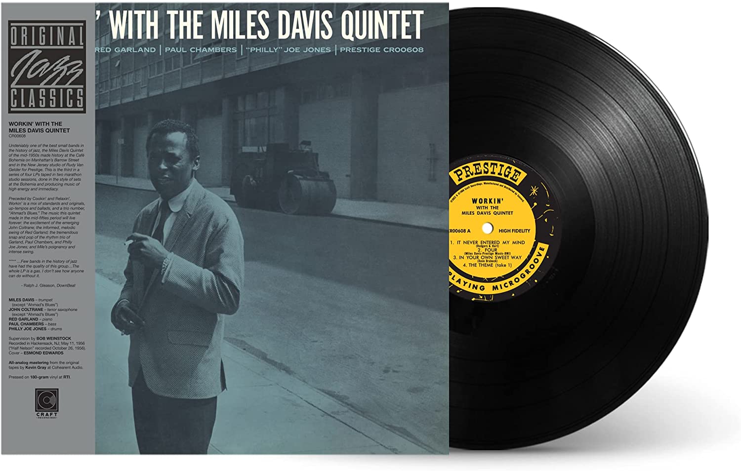 Workin’ With The Miles Davis Quintet - Vinyl | The Miles Davis Quintet