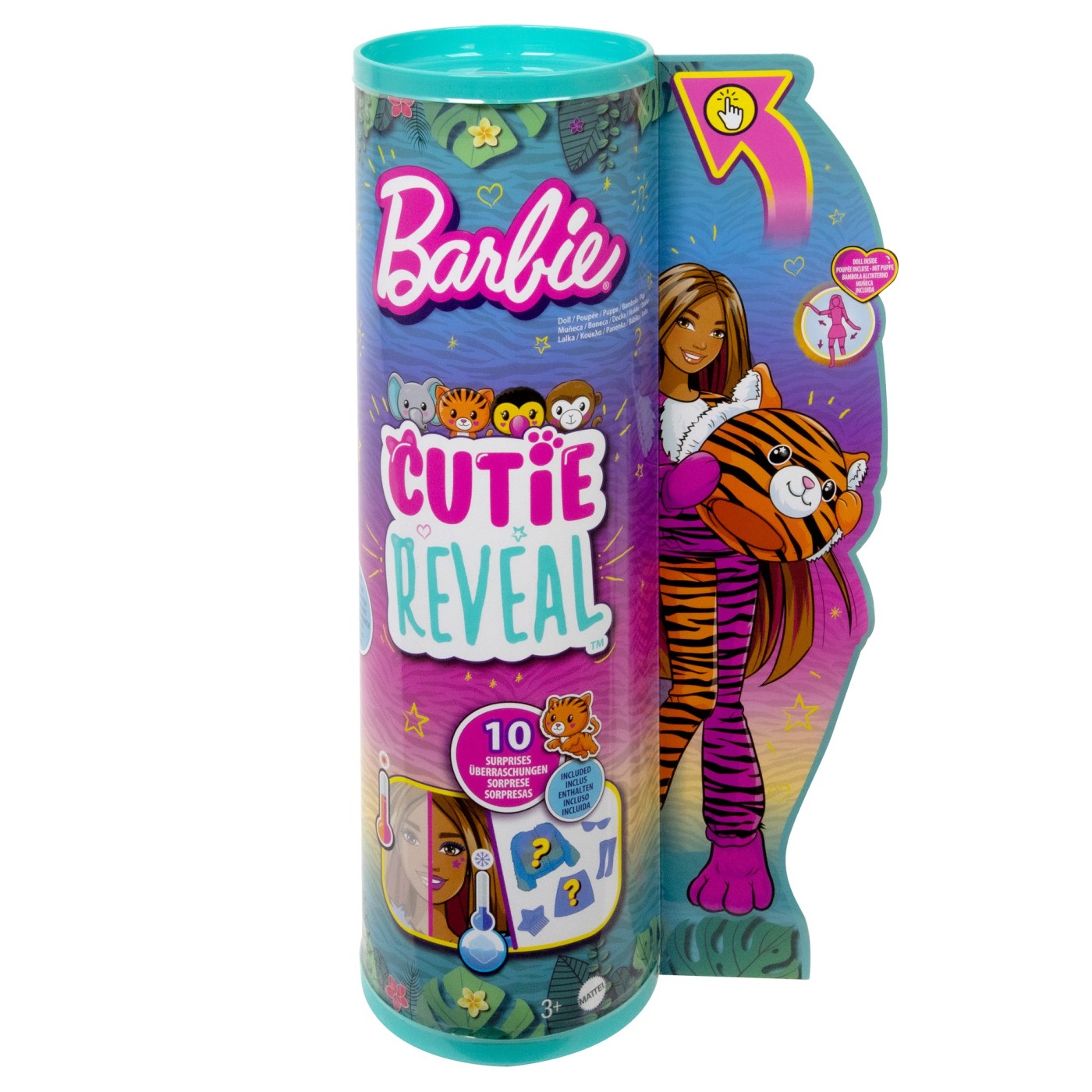 Barbie Papusa Chelse Cutie Reveal Tigru | Mattel