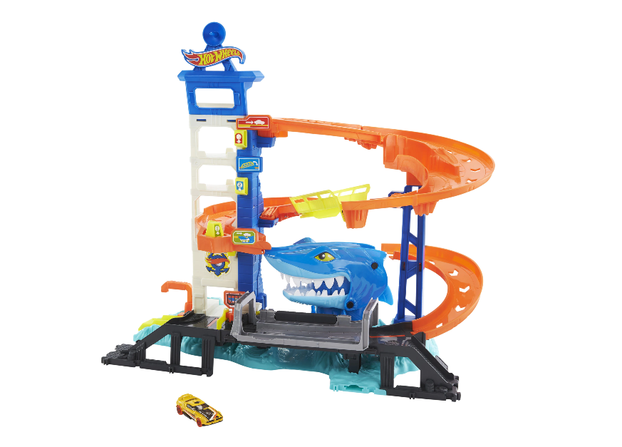 Set de joaca Hot Wheels - Pista rechinului | Hot Wheels - City