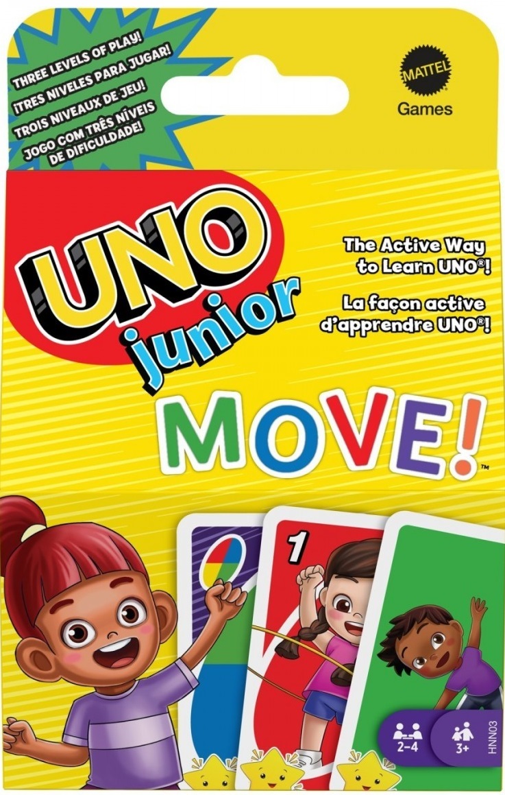 Carti de joc - UNO Junior Move | Mattel - 2 | YEO