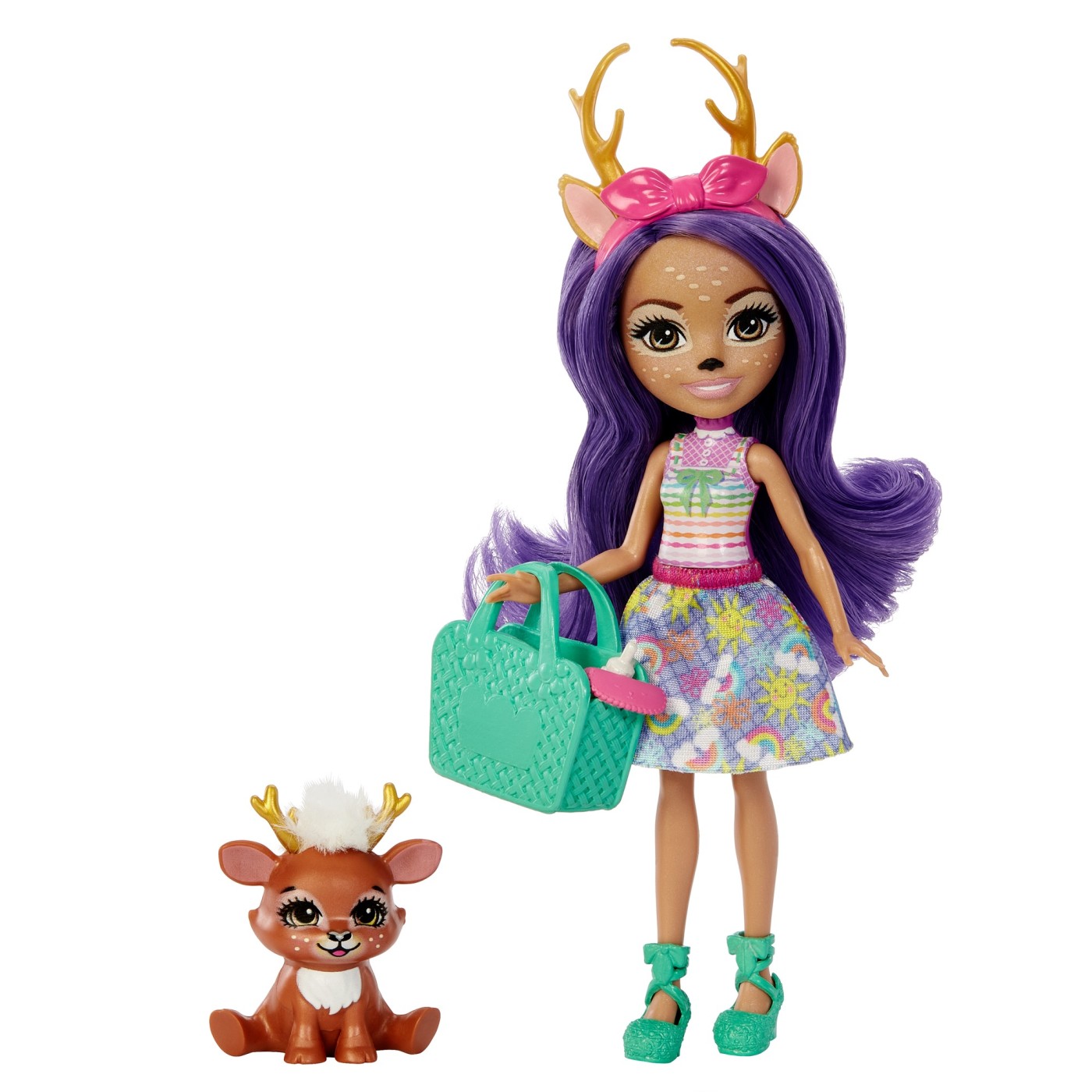 Set de joaca - Enchantimals Baby Best Friends - Danessa Deer si Sprint | Mattel - 1 | YEO