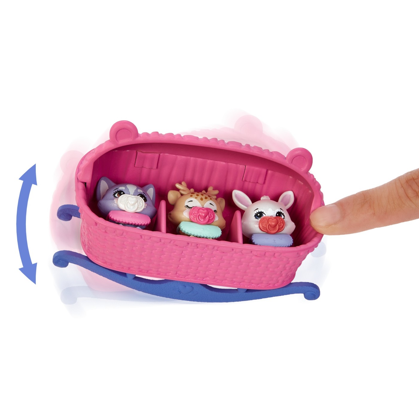 Set de joaca - Enchantimals Baby Best Friends - Danessa Deer si Sprint | Mattel - 3 | YEO