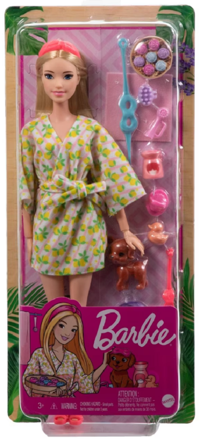 Set de joaca - Barbie - O zi la salonul de spa | Mattel