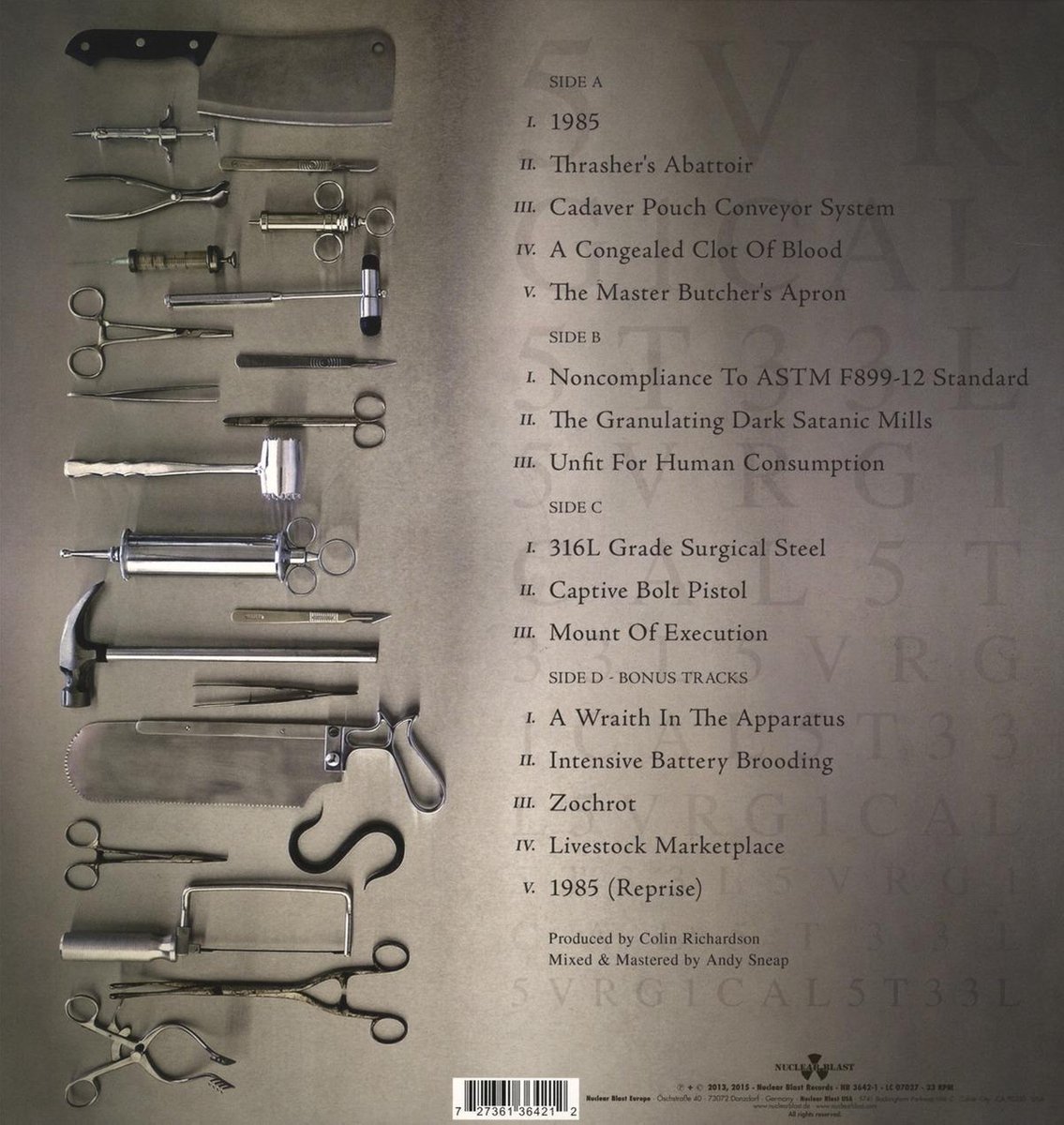 Surgical Steel - Vinyl | Carcass