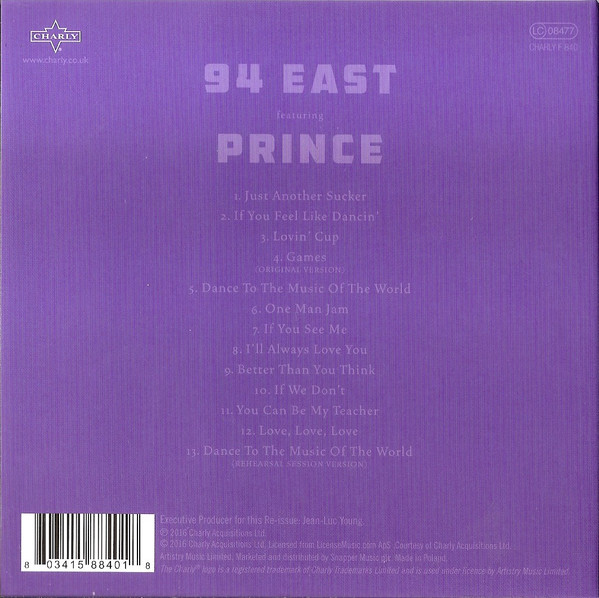 94 East Featuring Prince | 94 East Featuring Prince - 1 | YEO