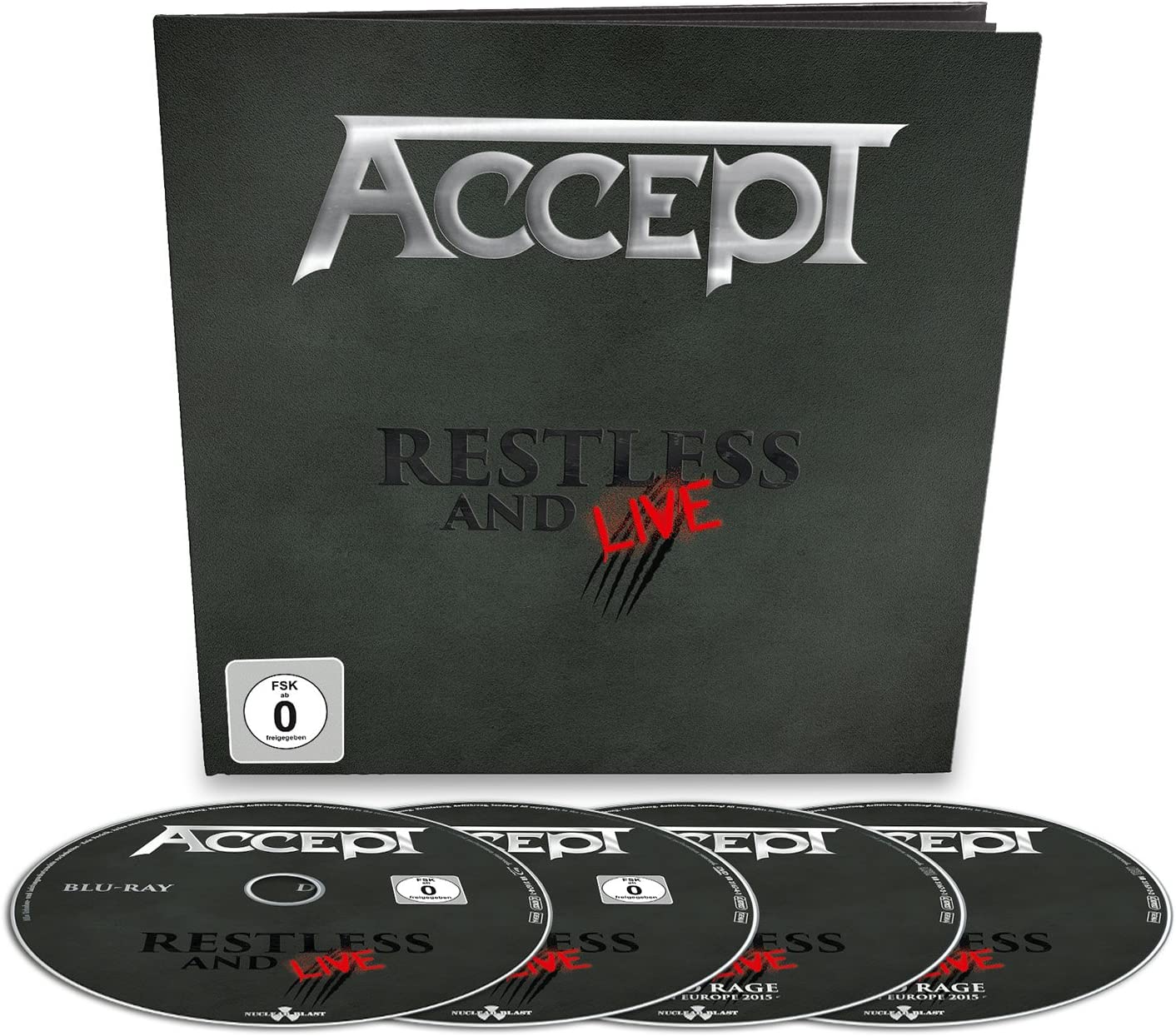 Restless And Live (Blu-ray+DVD+2CD) | Accept