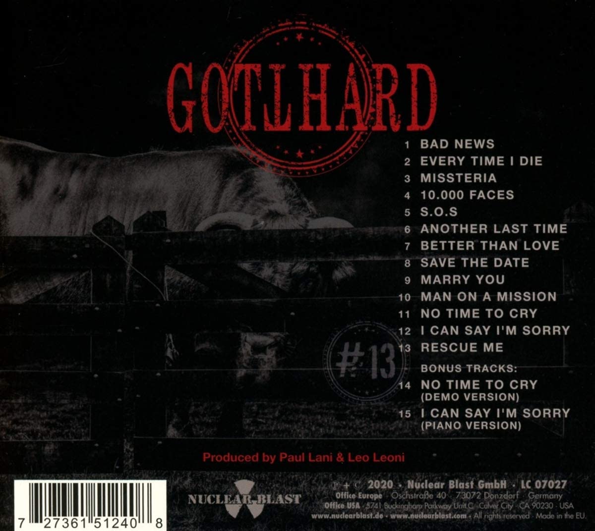 #13 | Gotthard