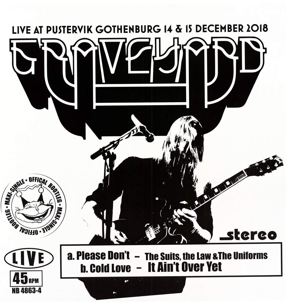 Live at Pustervik Gothenburg 14 & 15 December 2018 - Vinyl | Graveyard