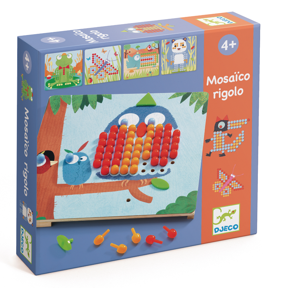 Jucarie educativa - Mosaic rigolo | Djeco - 3 | YEO