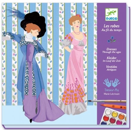 Kit creativ - Dresses Through the Ages | Djeco - 3 | YEO