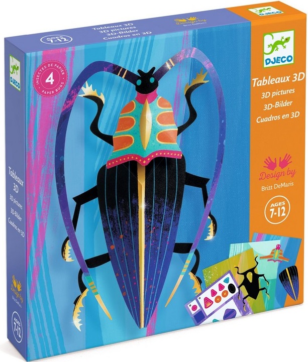  Kit creativ - Paper Bugs | Djeco 