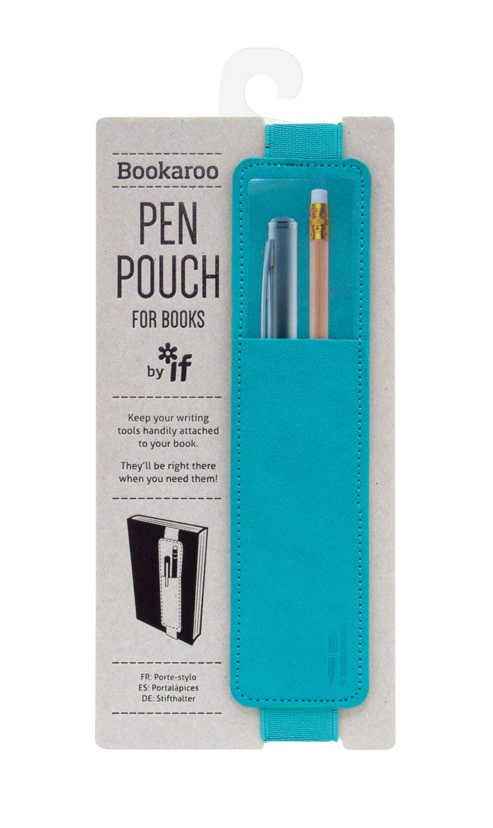 Semn de carte - Bookaroo Pen Pouch turquoise | If (That Company Called) image2