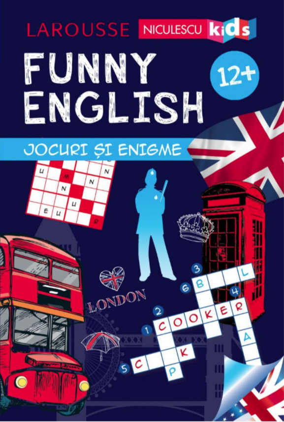 Funny English 12 ani – Jocuri si enigme | Sandra Lebrun adolescenti