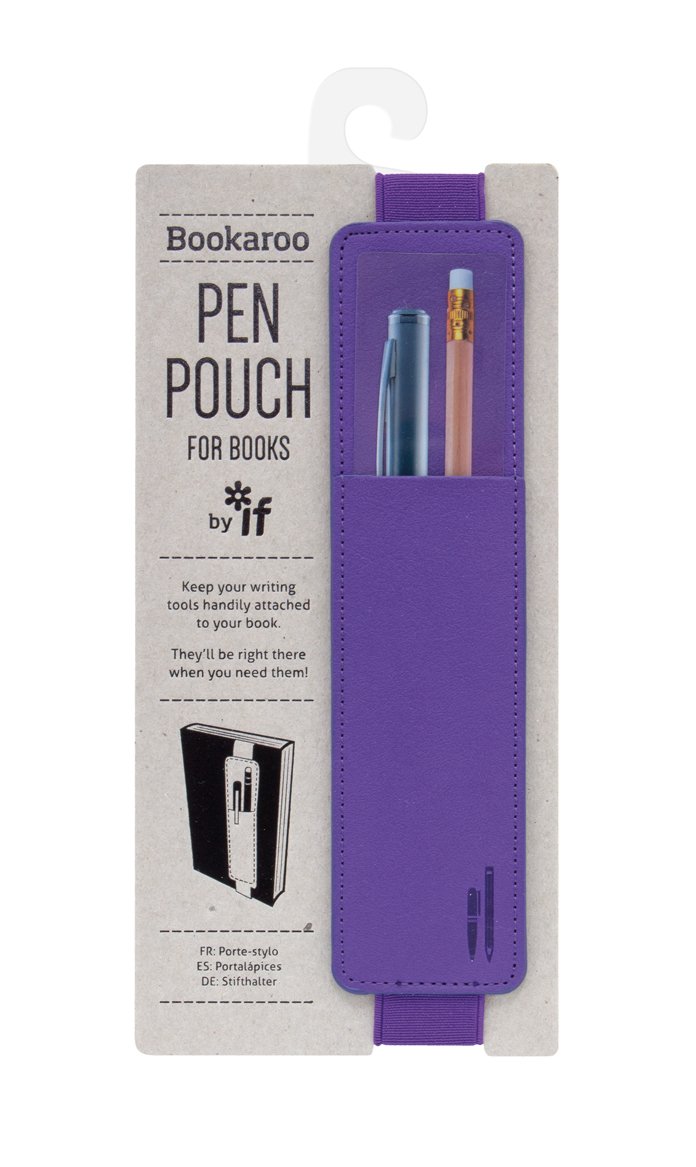 Semn de carte - Bookaroo Pen Pouch Purple | If (That Company Called)