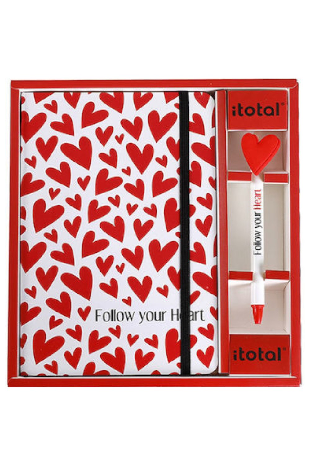 Set carnet + pix - Follow your heart | I-Total