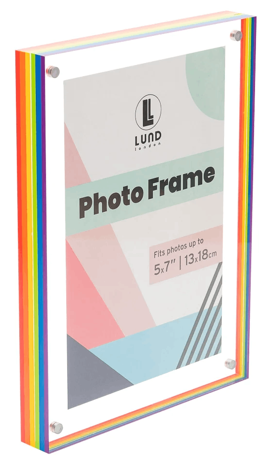 Rama foto - Magnetic - Rainbow, 13x18 cm | Lund London