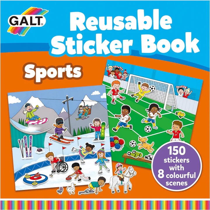 Reusable Sticker Book - Sports