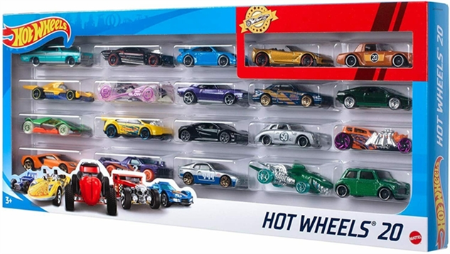 Set 20 de masinute - Hot Wheels | Mattel