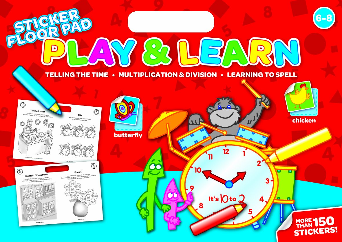 Sticker Floorpad Play & Learn 6 + Years | 