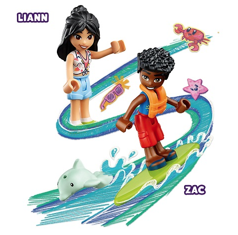 LEGO Friends - Distractie pe plaja in Buggy [41725] | LEGO - 1 | YEO