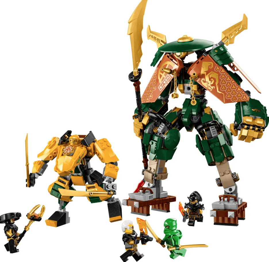 LEGO Ninjago - Robotii din echipa ninja a lui Lloyd si Arin [71794] | LEGO