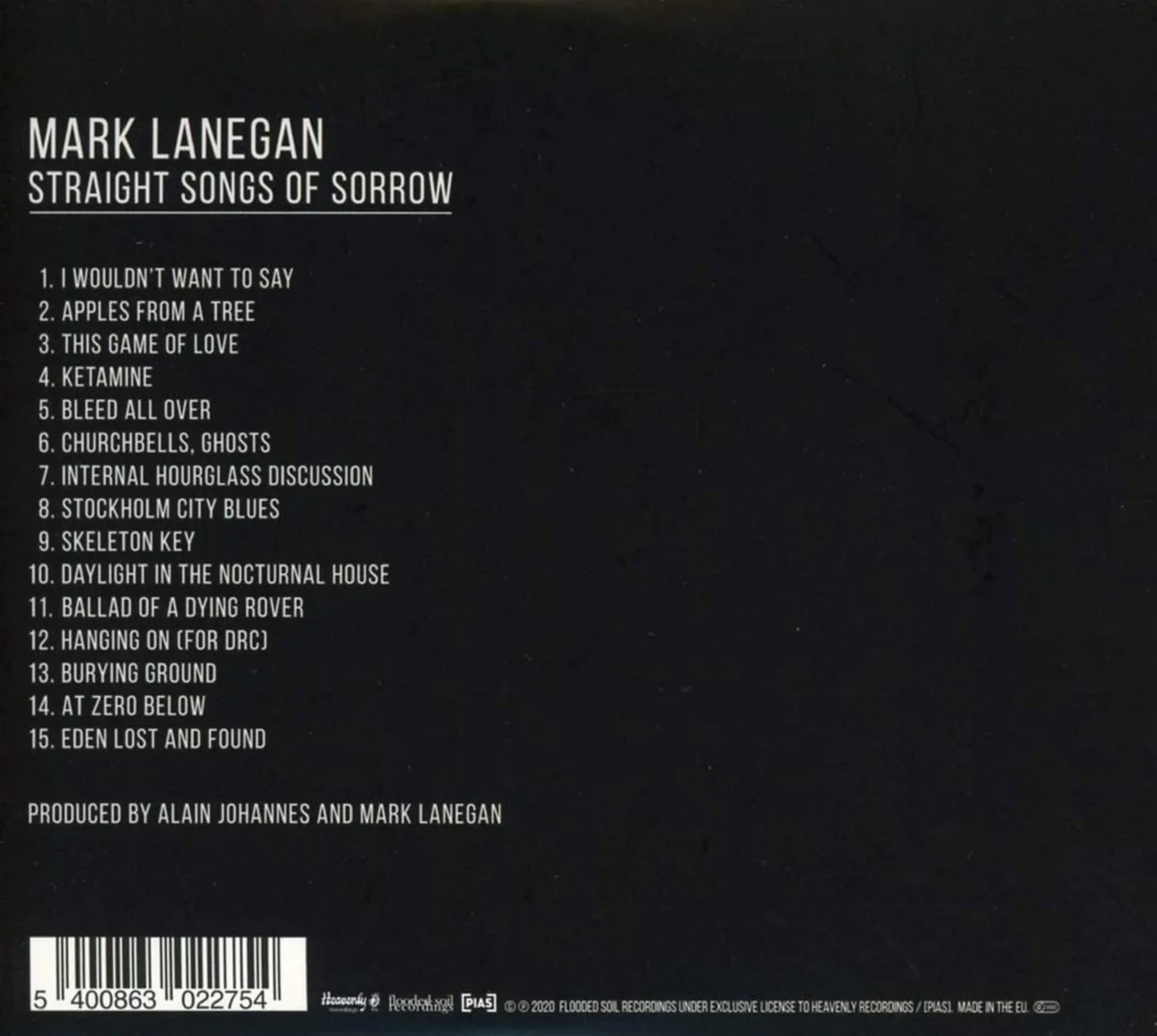 Straights Songs Of Sorrow | Mark Lanegan