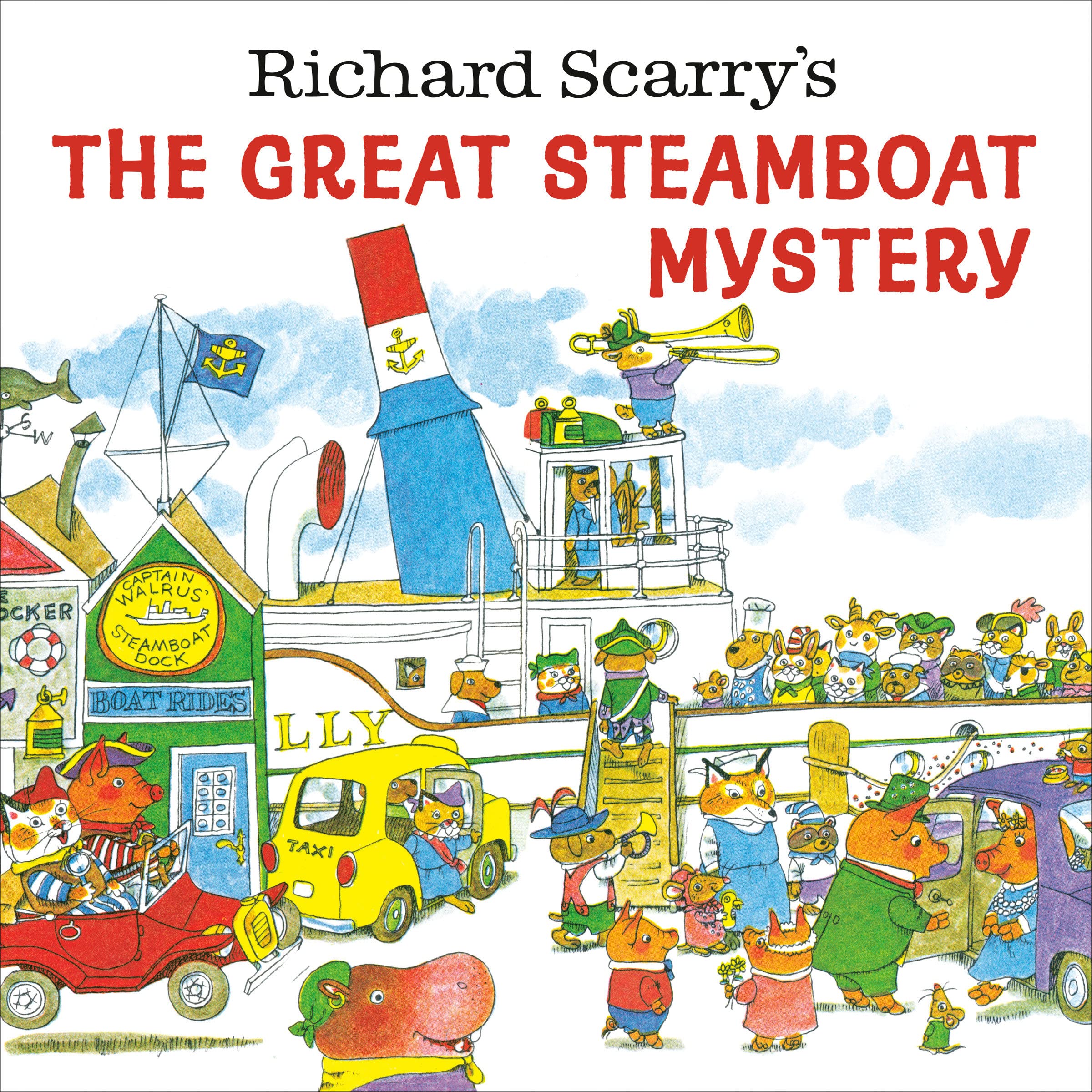 The Great Steamboat Mystery | Richard Scarry