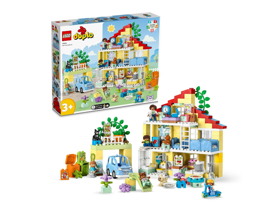 Set de joaca Lego Duplo - Casa de familie 3 in 1 | LEGO