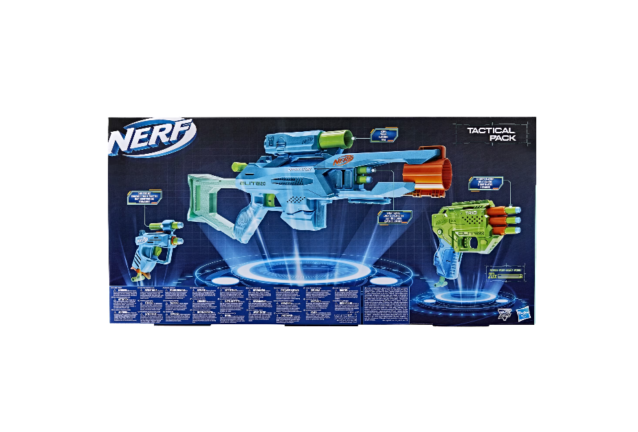 Set 3 Blastere Nerf Elite 2.0 - Tactical pack | Hasbro - 1 | YEO