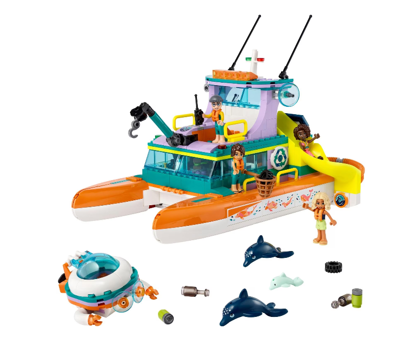 LEGO Friends - Barca de salvare pe mare [41734] | LEGO