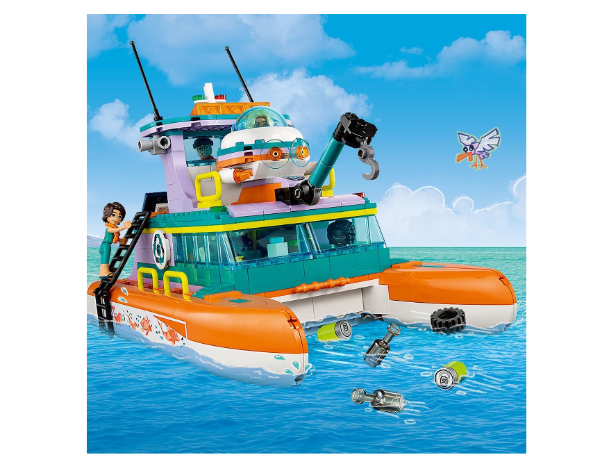 LEGO Friends - Barca de salvare pe mare [41734] | LEGO - 1 | YEO