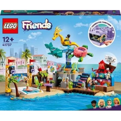 LEGO Friends - Parc de distractii pe plaja - 1332 piese [41737] | LEGO