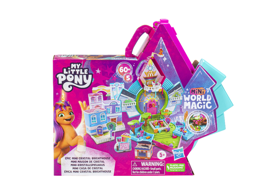 Set de joaca My Little Pony Mini World Magic - Epic Mini Crystal Brighthouse | Hasbro