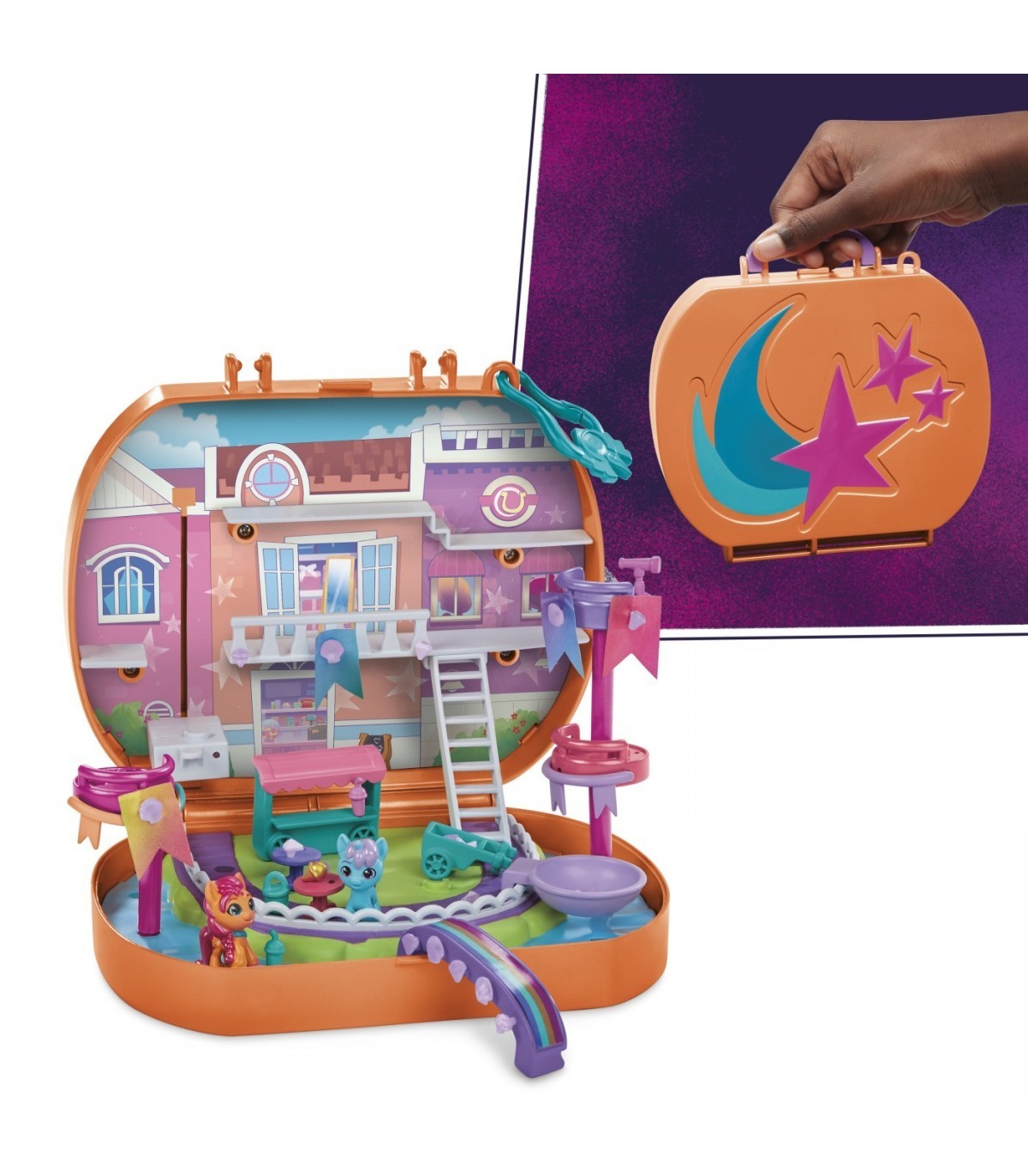 Set de joaca - My Little Pony Mini World Magic - Compact Creation Maretime Bay | Hasbro - 2 | YEO