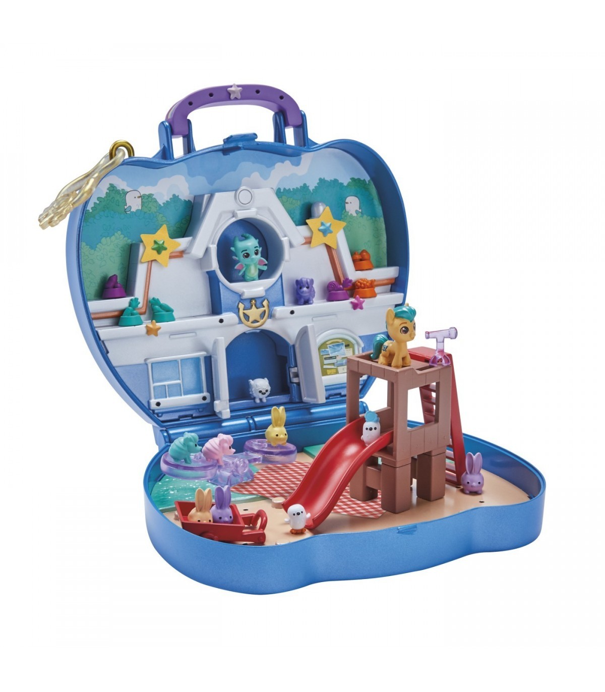 Set de joaca - My Little Pony Mini World Magic - Compact Creation Critter Corner | Hasbro - 1 | YEO