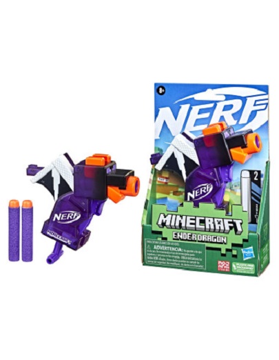 Jucarie Nerf Blaster - Minecraft Microshots Ender Dragon | Hasbro - 5 | YEO