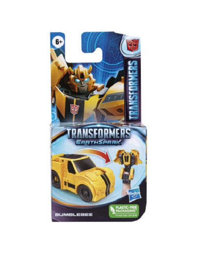 Figurina Transformers 7 Earthspark - Tacticon Bumblebee 6.5cm | Hasbro - 3 | YEO