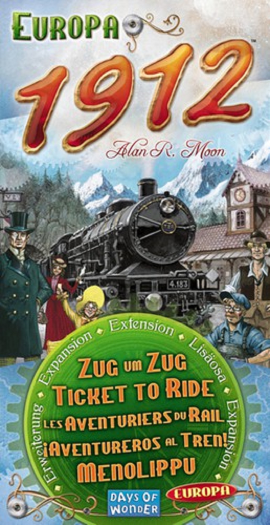 Extensie - Ticket to Ride Europe - Europa 1912 Expansion Pack | Days of Wonder