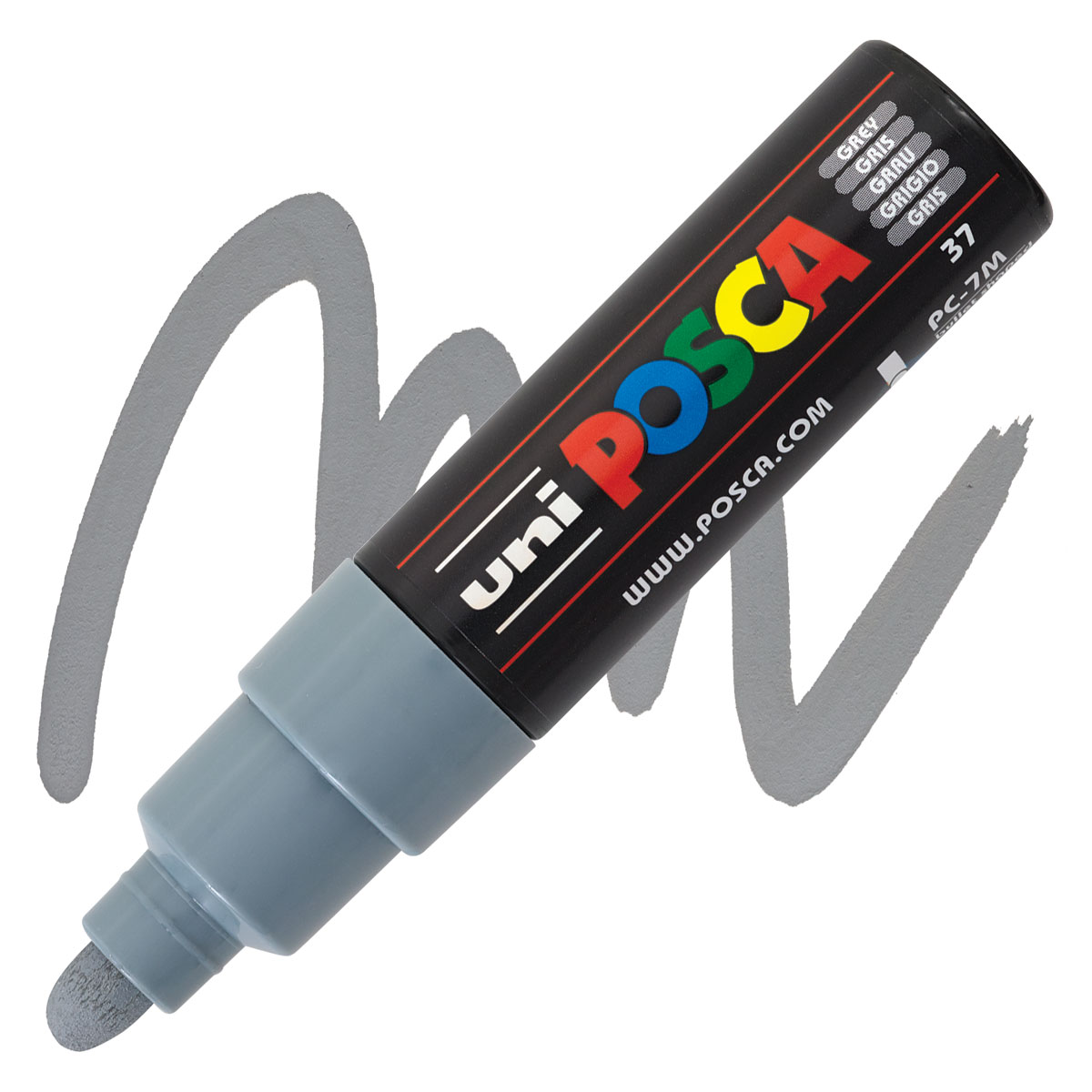 Marker - Posca PC-7M - Gri | Uni