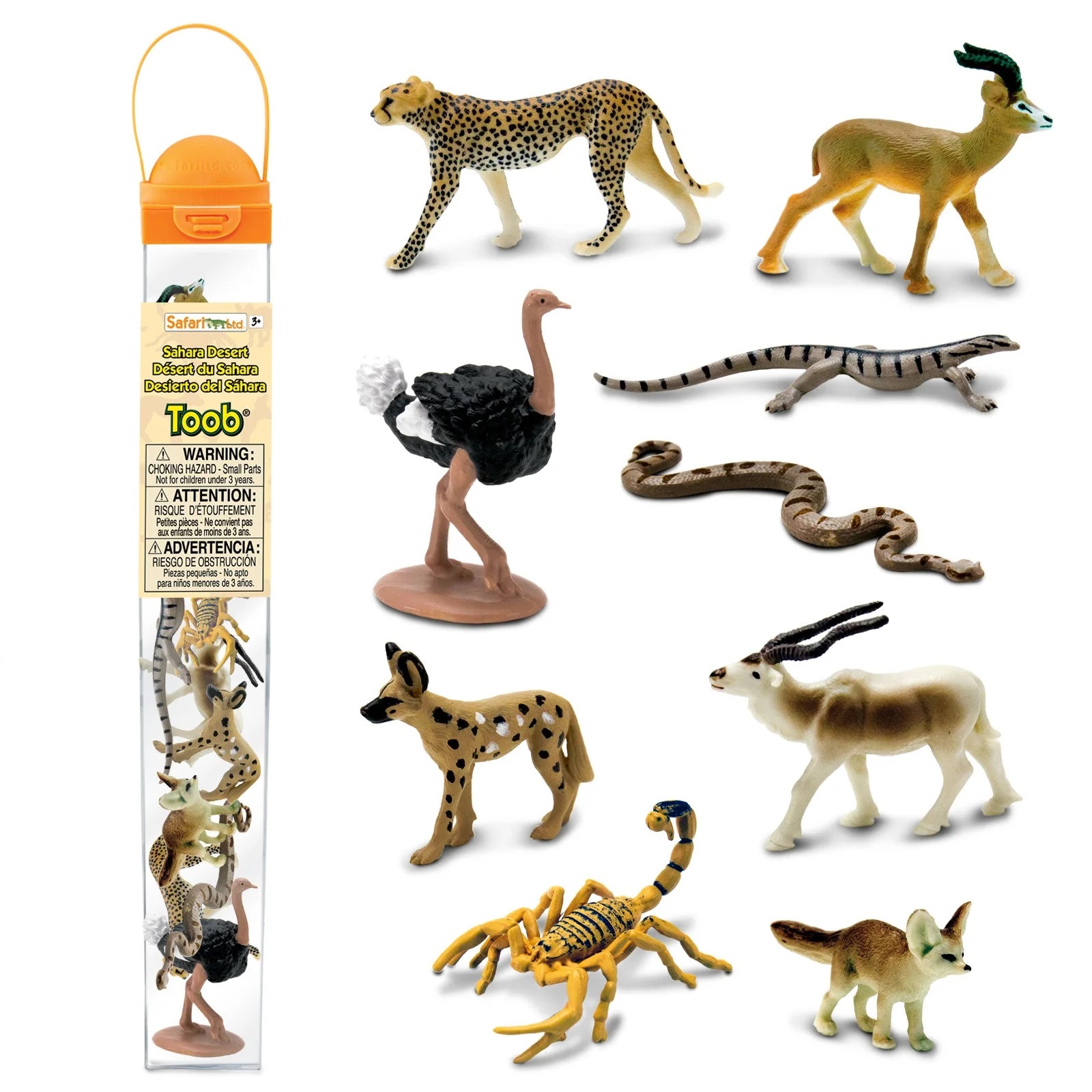 Tub 9 figurine - Desertul Sahara | Safari - 4 | YEO